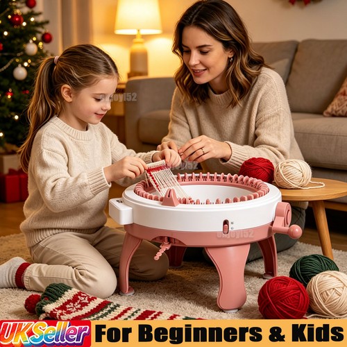 Needle knitting machine - knitting,