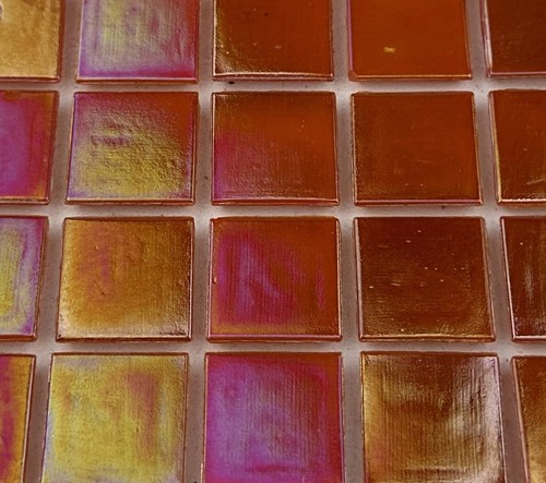 Iridescent 20mm mosaic - mosaic, tile