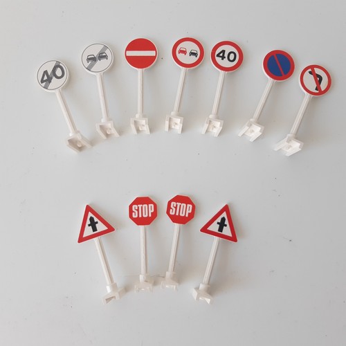 Vintage lego road signs 11 - signs,