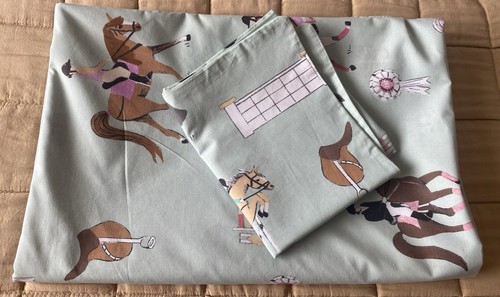Horse pony design green with - horse, &