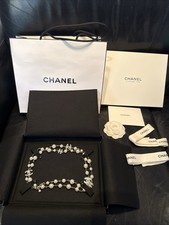 Authentic Chanel Silver CC