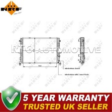 NRF Radiator Fits Land Rover