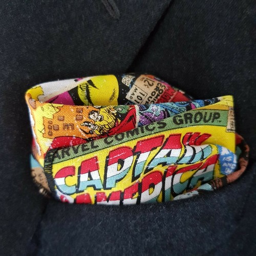 Marvel comics pocket square - comics,