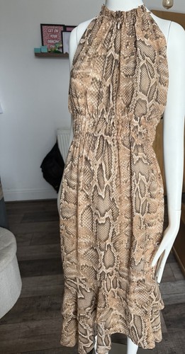 Zara snake print halter - snake,
