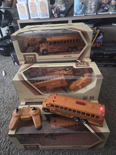 School bus with remote - school,
