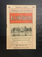 Alton Towers 1929 Map & Guide
