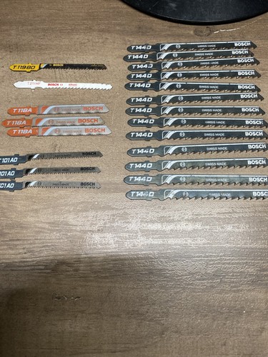 Bosch jigsaw blades 21 - jigsaw, blades,