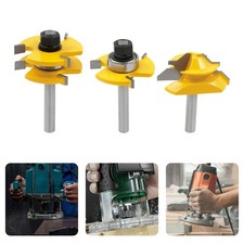 3Pcs Tongue and Groove Router