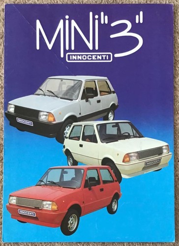 Innocenti mini range car - mini,