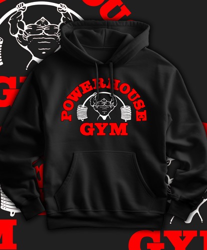 Powerhouse gym adult hoodie - powerhouse,