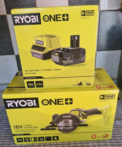 Ryobi one 18v circular saw - one,