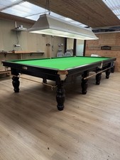 Riley Aristocrat full size 12ft snooker table in mahogany 