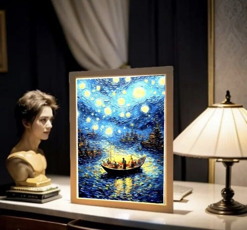 Van gogh starry - van, night