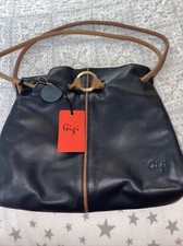 genuine leather gigi handbag