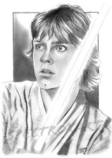 STAR WARS ORIGINAL ART "Farm