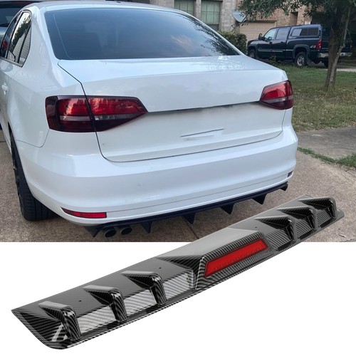 Carbon car rear bumper - rear,