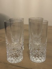 Set Of Four Vintage Crystal