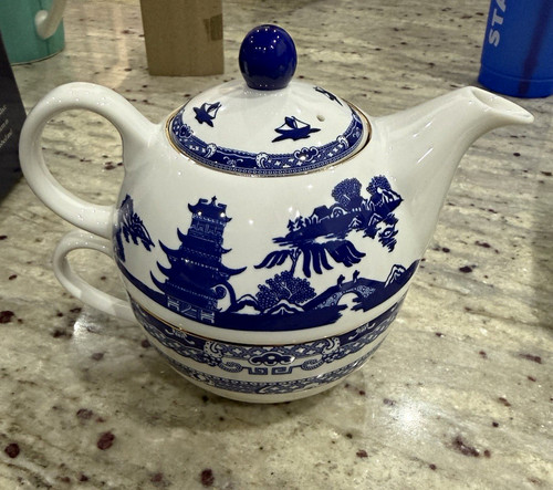 Ringtons willow pattern tea - ringtons,
