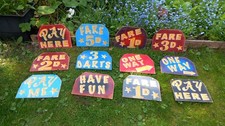 FAIRGROUND FUNFAIR SIGNS