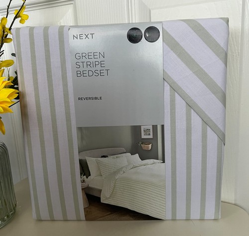 New next green white stripe - green/white,