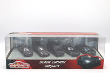 Majorette Black Edition Giftpack Boxed Diecast Five Model Cars Set VGC Sealed