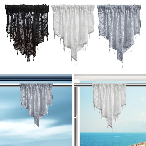 Window valance with beads for - window,