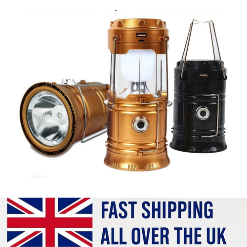Solar led camping lantern - solar,