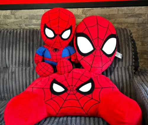 Spiderman cuddle cushion face - cuddle,
