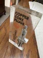 Very Rare Vintage NGK Spark Plug Paperweight