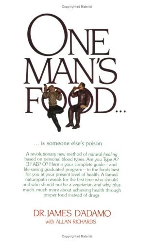 One man food james d - man's,