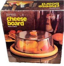 Vintage Boxed Teak Round