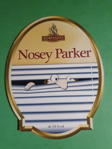 Robinsons brewery nosey parker - brewery,