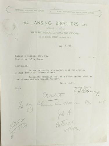 1931 lamson goodnow lansing - lamson,