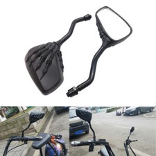 Skull Hand Side Mirrors 10mm