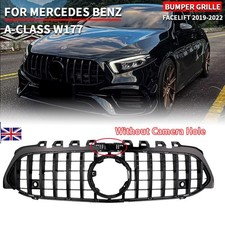 Front Grill Grille Black