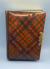Tartan Ware Victorian CAMERON Scottish Photograph Album. Full.