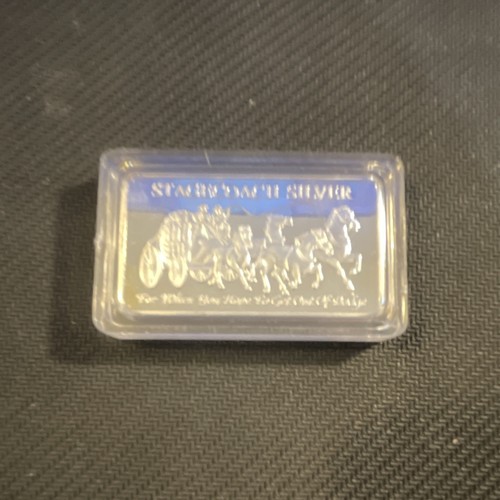Stagecoach silver 999 - 1, .999