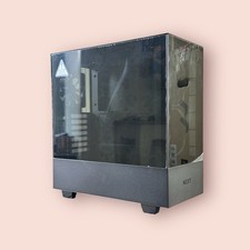 @LED ISSUE/READ INSIDE@ NZXT H510 Elite Premium ATX Mid Tower Case Glass PNZ36