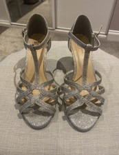 Sparkly Silver Sandals