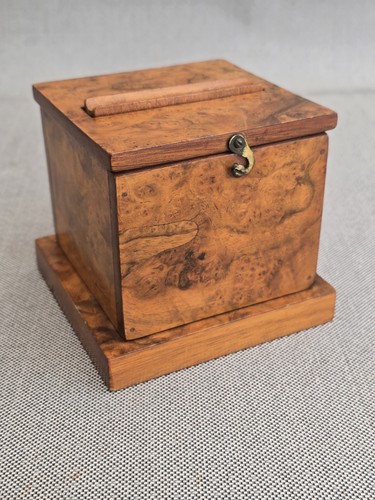Antique vintage walnut wooden - walnut,