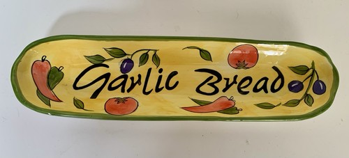 Vintage rayware ceramic garlic - vintage,