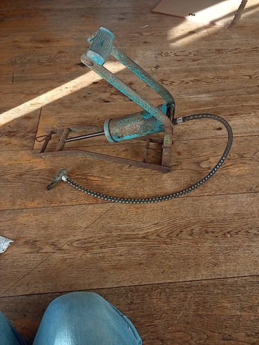 Vintage desmo foot pump - desmo,