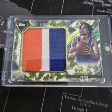 Topps Inception Pacome Dadiet Rookie Jumbo Relic Card /10 PLAYER WORN 3 color
