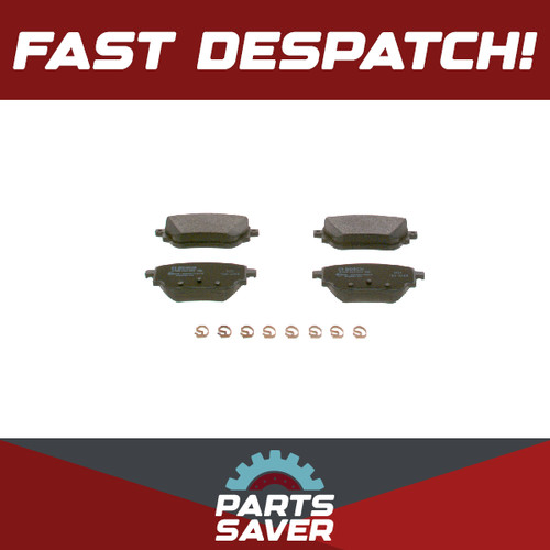 Brake pads set - pads, mercedes