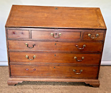 Georgian Mahogany Inlaid Bureau Late 18thC by John Lowther