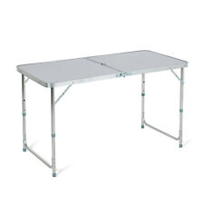 CATERING CAMPING HEAVY DUTY FOLDING TRESTLE TABLE PICNIC BBQ PARTY 4FT 5FT & 6FT
