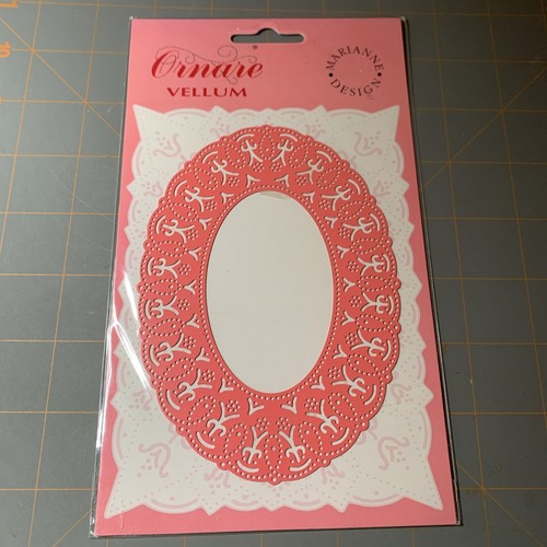 Ornare pricking stencil oval - ornare,