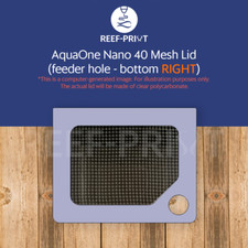 Aquarium Mesh Lid for AquaOne Nano 30  | Jump Guard | REEF-PRINT