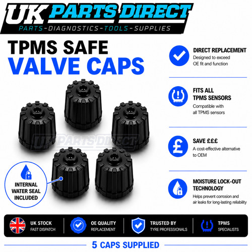 Tpms safe tyre valve - tyre, caps