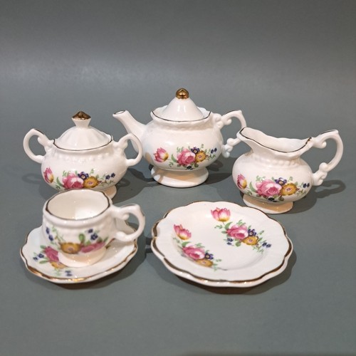 Miniature bone china - bone,